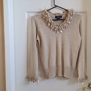 SML BEIGE SWEATER